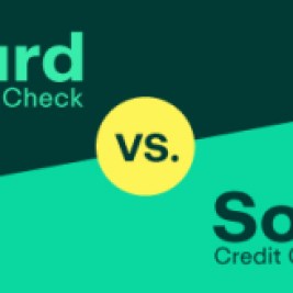 What is the difference between a hard credit pull and a soft credit pull?